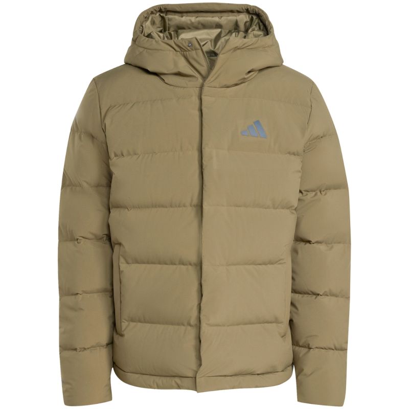 adidas Men's Helionic Climawarm Hoodie Jacket Olive JX0580 General