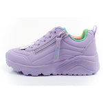 Skechers Uno Lite children's sports sneakers purple comfortable lila utcai cipő