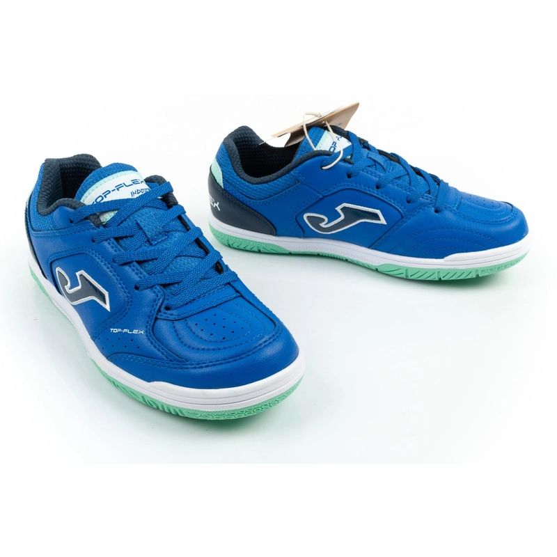 Joma Top Flex 2604 indoor football for kids, kék focicipő