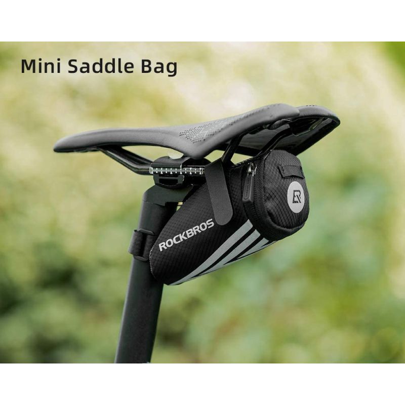Rockbros Velcro Saddle Bag, fekete táska