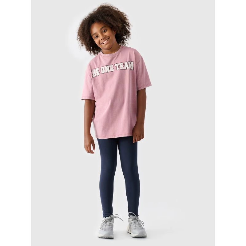 4f Girls' knitted leggings Junior 4FJWMM00TTIGF178-31S General