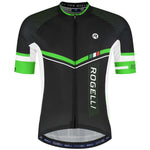 Rogelli Gara Mostro II Jersey Black-Green zöld kerékpáros ruha SIRS1000000.400.M