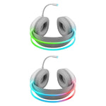 Defender Eclipse RGB Headphones with Microphone White
