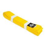 DBX Bushido Karate kimono belt - yellow sárga sachets, belts, bags