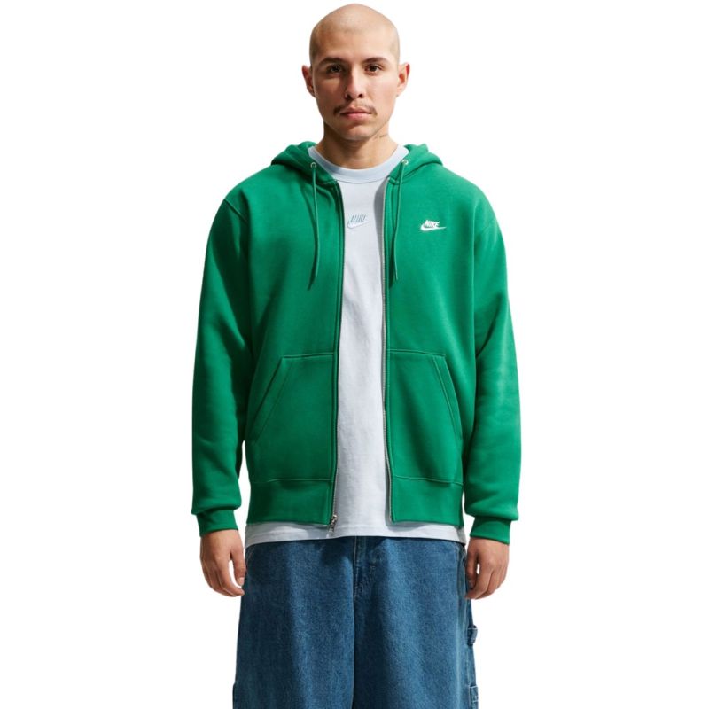 Nike Club BB FZ Hoodie Men's 365 zöld kapucnis pulóver 159651M