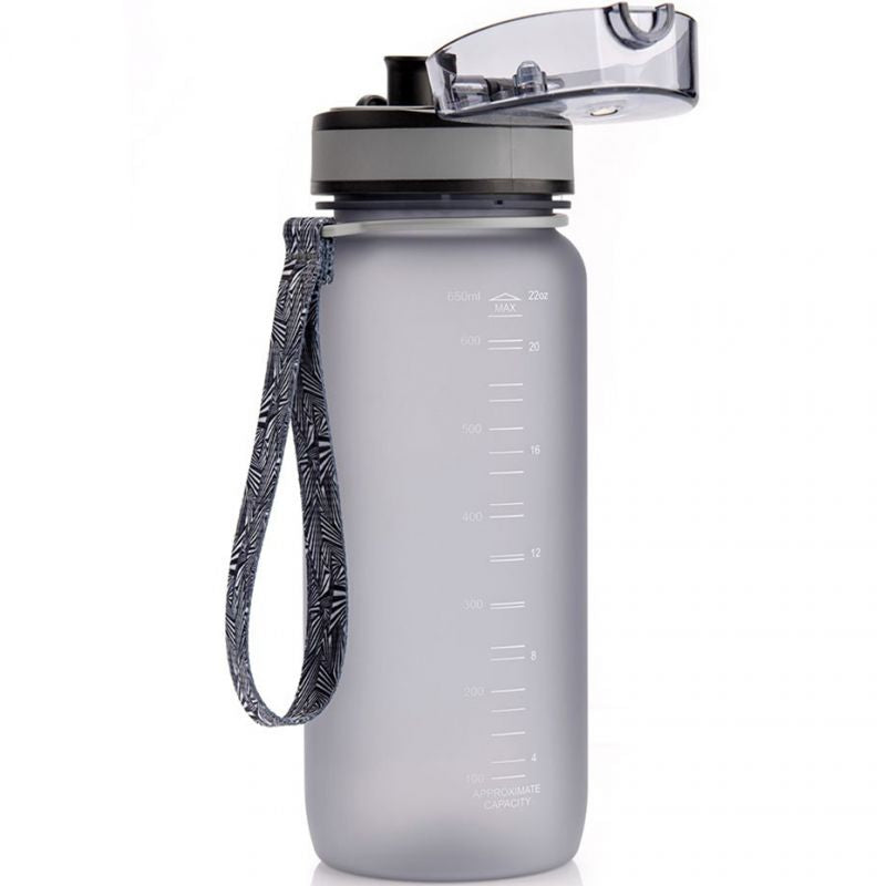Meteor Bottle 650 ml szürke water bottles, training equipment