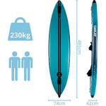 2-PERSON KAYAK LAMINATED PVC BLUE ENERO