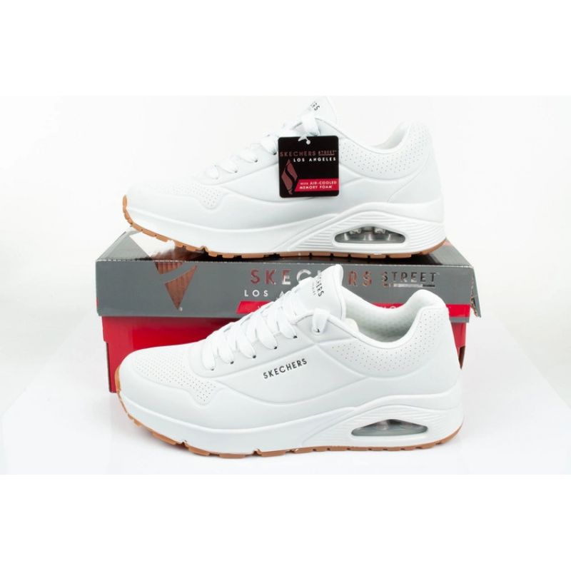 Skechers Uno M 52458/WHT Shoes Utcai cipő