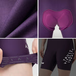 Rockbros TVI Women's Cycling with Bib and Pad Size M - Purple m \ fioletowy rövidnadrág 20210017008-211681