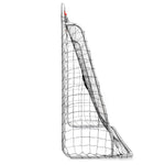Meteor soccer goal with target mat cm uniw training equipment