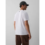 4F Men's regular printed T-shirt férfi póló 4FKAW26TTSHM4499-10S