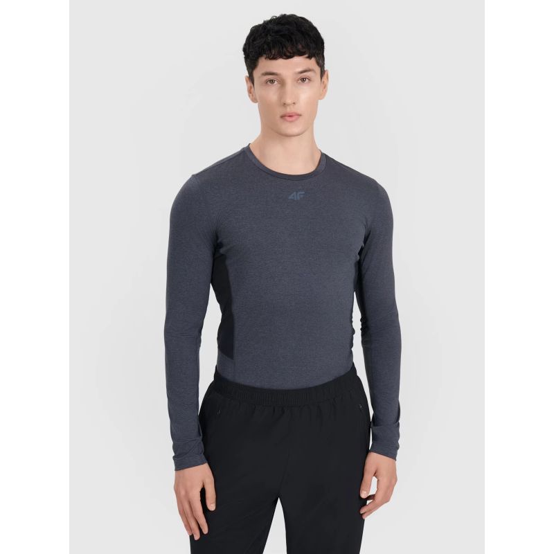 4f Men's quick-drying training longsleeve 4FWMM00TFLOM507-22M General