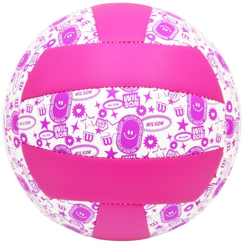 Wilson Stamp Vb Volleyball Purple fehér röplabda