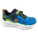 Skechers Meteor-Lights LED Children's Sports for Boys with Velcro utcai cipő 401490LC/BLBK