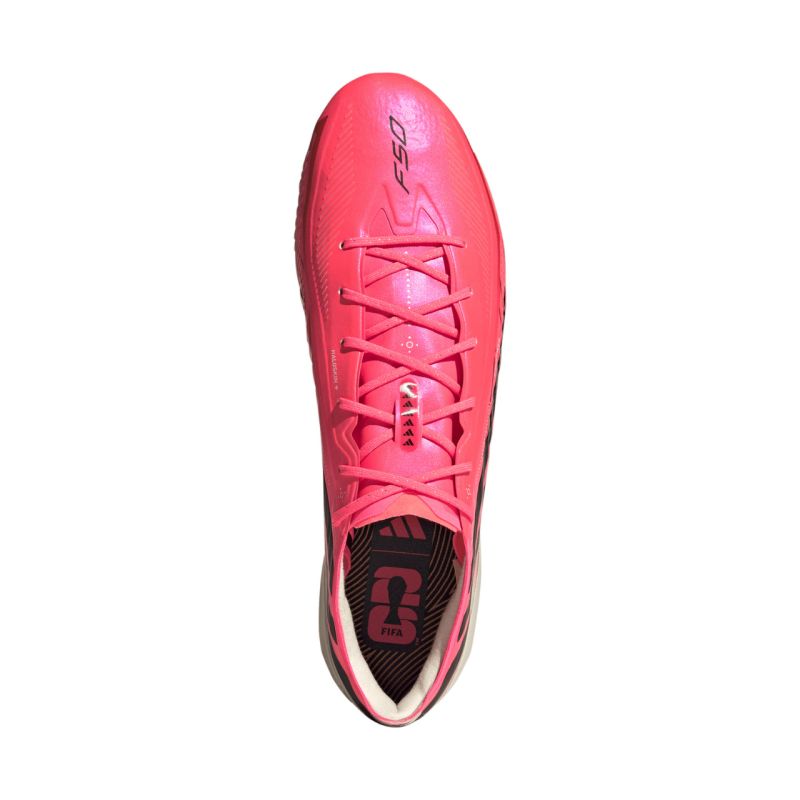 Adidas F50 Hyperfast Elite FG football boots pink rózsaszín cipő