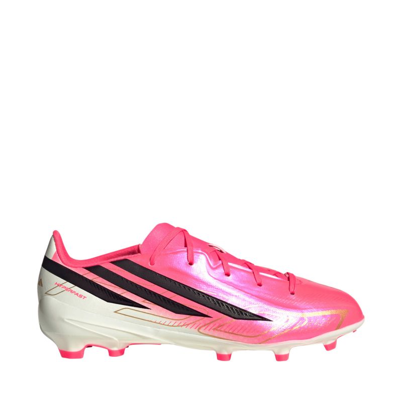 Adidas F50 Hyperfast League FG kids' soccer pink rózsaszín cipő
