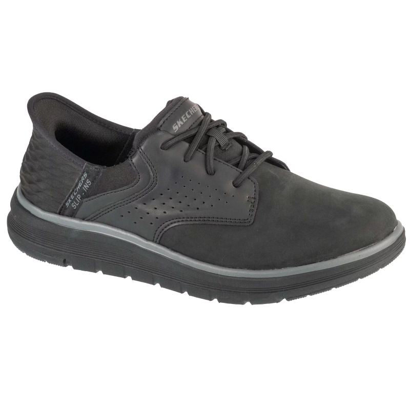 Skechers Slip-Ins: Orell - Yates 205249-BLK Black 41.5 Cipő