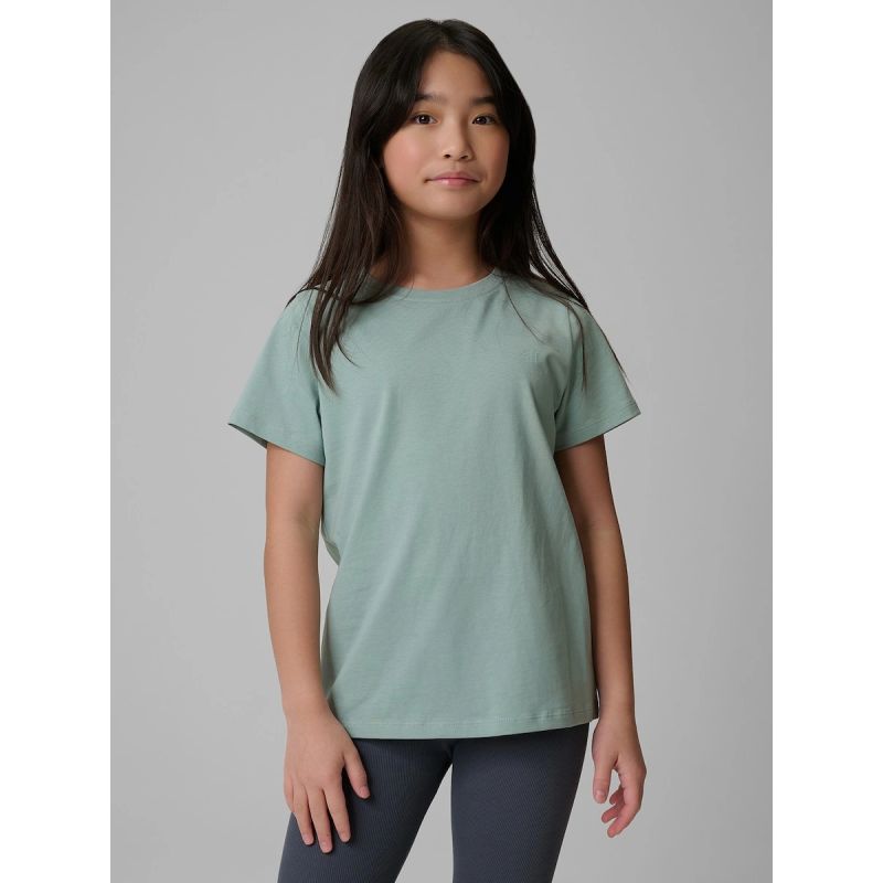 4F Regular plain girls' T-shirt shirts