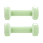Spokey Shape dumbbells 2x1 kg green zöld csuklópánt