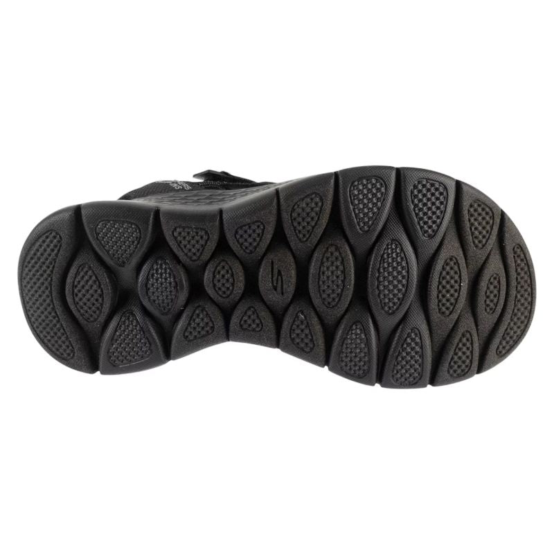 Skechers Slip-Ins: Go Walk Flex Sandal - Illuminate Black Size fekete utcai cipő 141481-BBK