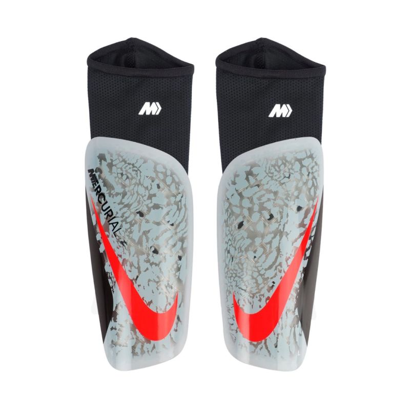Nike Mercurial Lite football shin guards gray 043 szürke védőfelszerelés 157967M