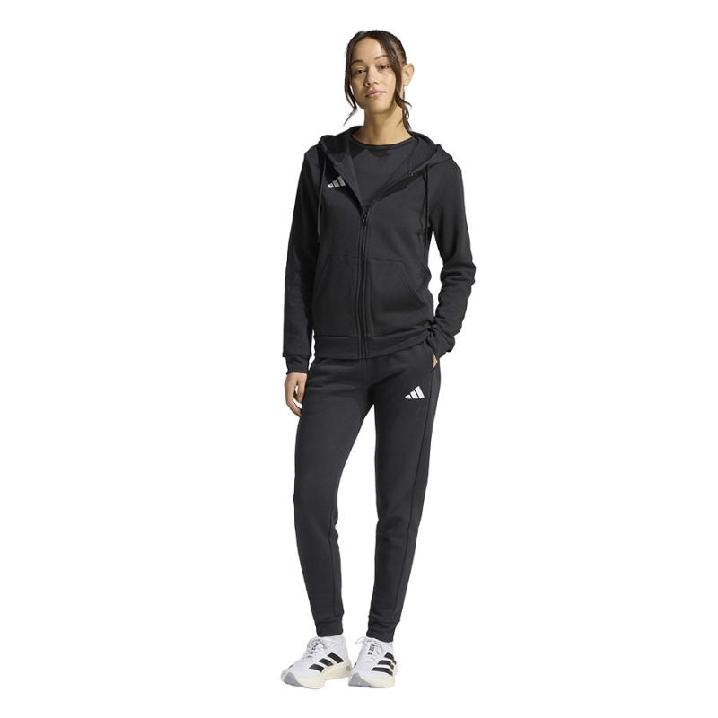 Women's adidas Entrada 26 Full Zip Hoodie Black KF5939 fekete kapucnis pulóver
