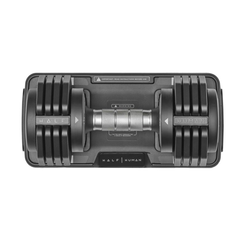 Half Human Adjustable Dumbbell 10kg fekete edzőfelszerelés SFIT-P-HH30002
