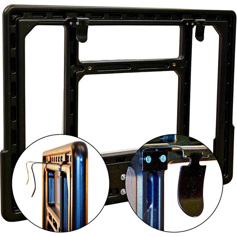 Enero Basketball Backboard With Rim 38cm Hurricane fekete boards