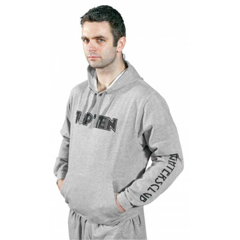 TOP TEN Gray sports sweatshirt - B-TT szürke pulóver