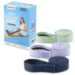 Spokey Set of 3 COTI FLEX SET fabric resistance bands Kiegészítő