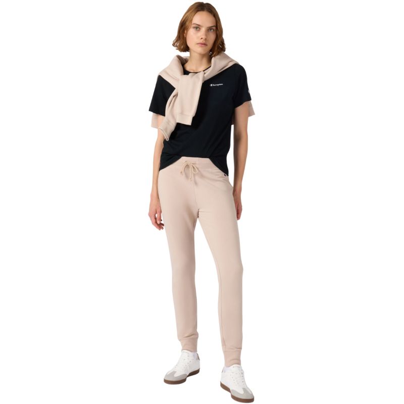 Champion Women's Sleeve T-shirt Black 118408 KK001 fekete short