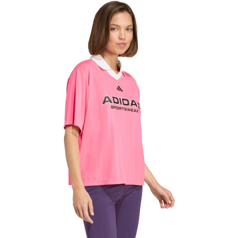 adidas Tiro Q4 women's t-shirt pink JN2747 Ruházat