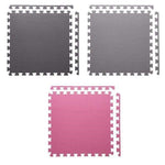 One Fitness Multipack MP10 puzzle mat pink and gray 9 pieces 10 mm szürke edzőfelszerelés 17-63-084