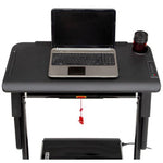 HMS MULTI Electric Treadmill with Desk 1-12 km/h, fekete edzőfelszerelés 17-19-127