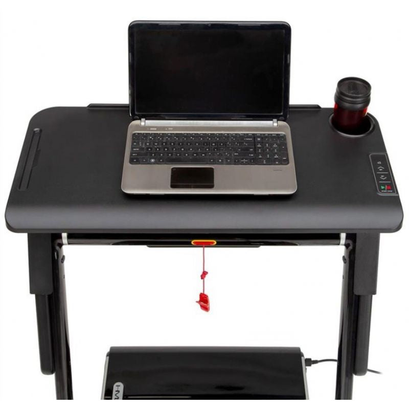 HMS MULTI Electric Treadmill with Desk 1-12 km/h, fekete edzőfelszerelés 17-19-127