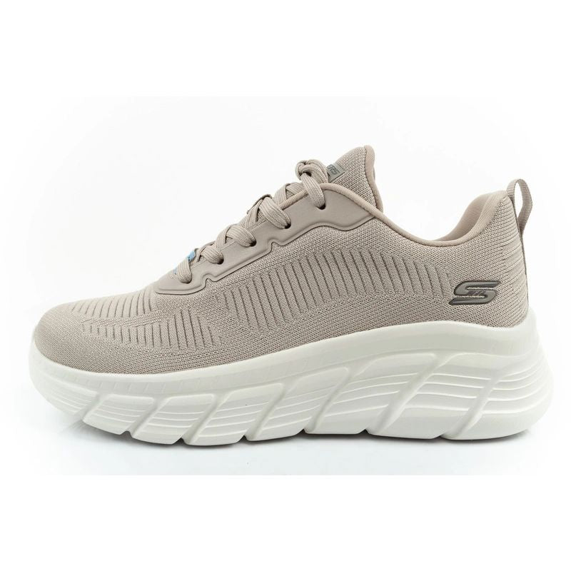 Skechers Bobs B Flex women's sneakers, fashionable beige bézs utcai cipő