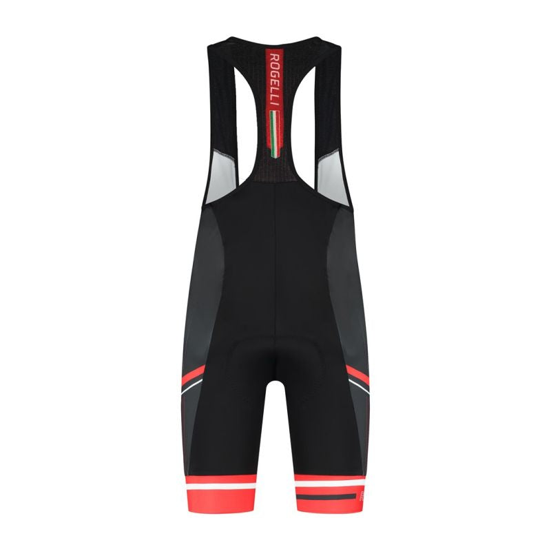 Rogelli GARA MOSTRO II black and 2XL piros short