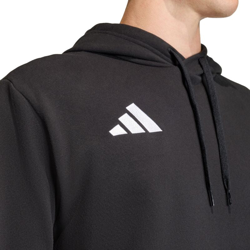 Men's adidas Entrada 26 Hoody black JZ6577 fekete kapucnis pulóver