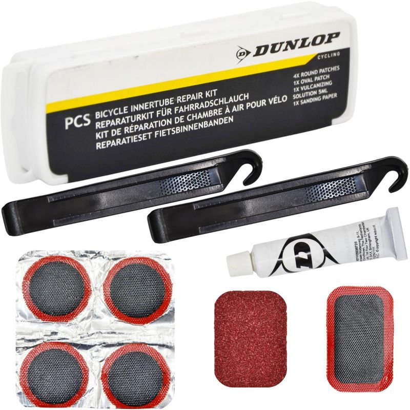 Dunlop Tube Repair Kit Patches And Glue 9 Pieces Box kiegészítő GSP-307206