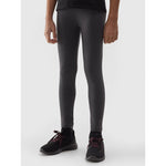 4f Girls' elastic cotton leggings Junior Kiegészítő