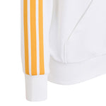 Adidas Real Madrid Kids Hoodie fehér kapucnis pulóver