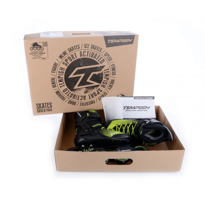 Tempish Wox Rollers fekete roller skates