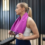 Meteor XL towel 110 x 175 cm eggplant uniw towels