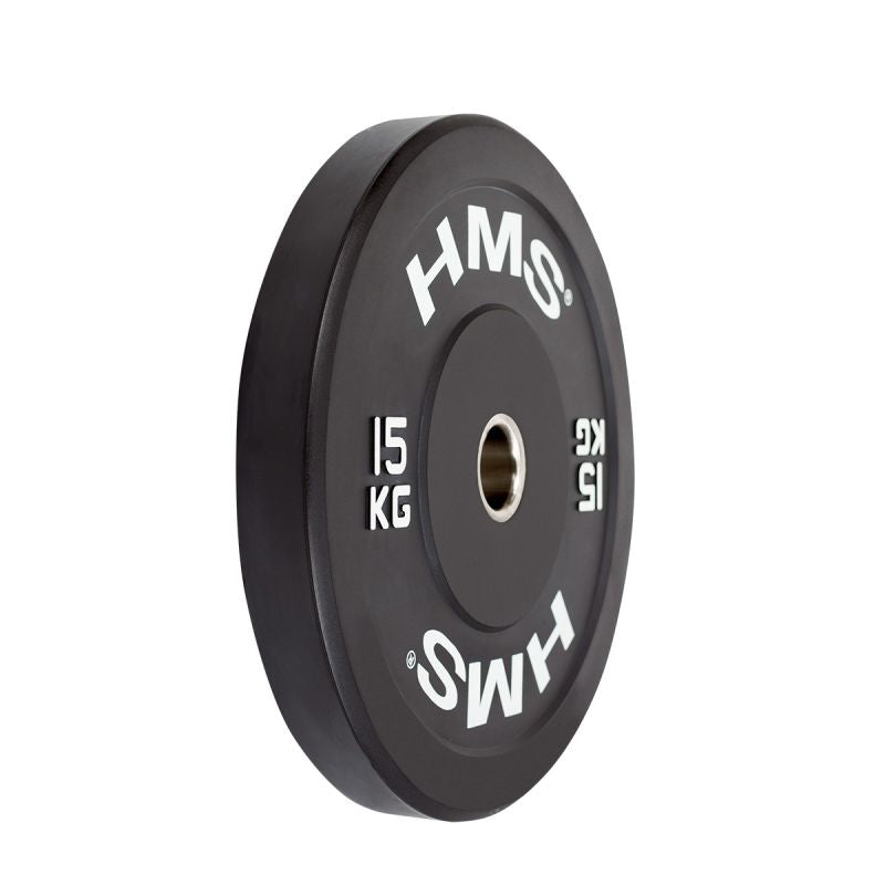 HMS BLACK BUMPER Olympic Plate 15 kg BBR15 fekete kiegészítő 17-61-017