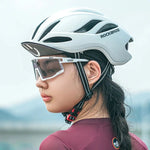Rockbros SP258 ROAD TO SKY Photochromic Cycling Glasses - White biały training equipment