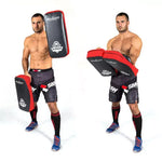 DBX Bushido | Thai training target with an elongated profile czarno-biała training equipment, shields