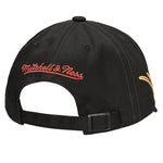 Mitchell & Ness NBA LA Los Angeles Lakers Flamez Strapback Cap - 6LUXMM20018 LALBLCK uniwersalny baseball sapka