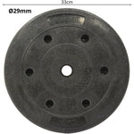 Enero Concrete Load 10 Kg Fit ø29mm fekete weight, strength training equipment, training equipment