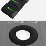 Rockbros sports protector for patella and knee joint, size - black fekete protectors and knee pads