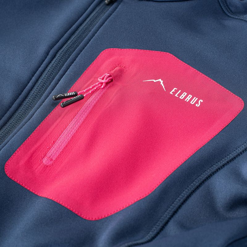 Elbrus Nomi Polaretec Sweatshirt W sötétkék pulóver